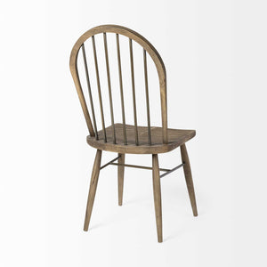 Solid Wood Brown Dining Chair
