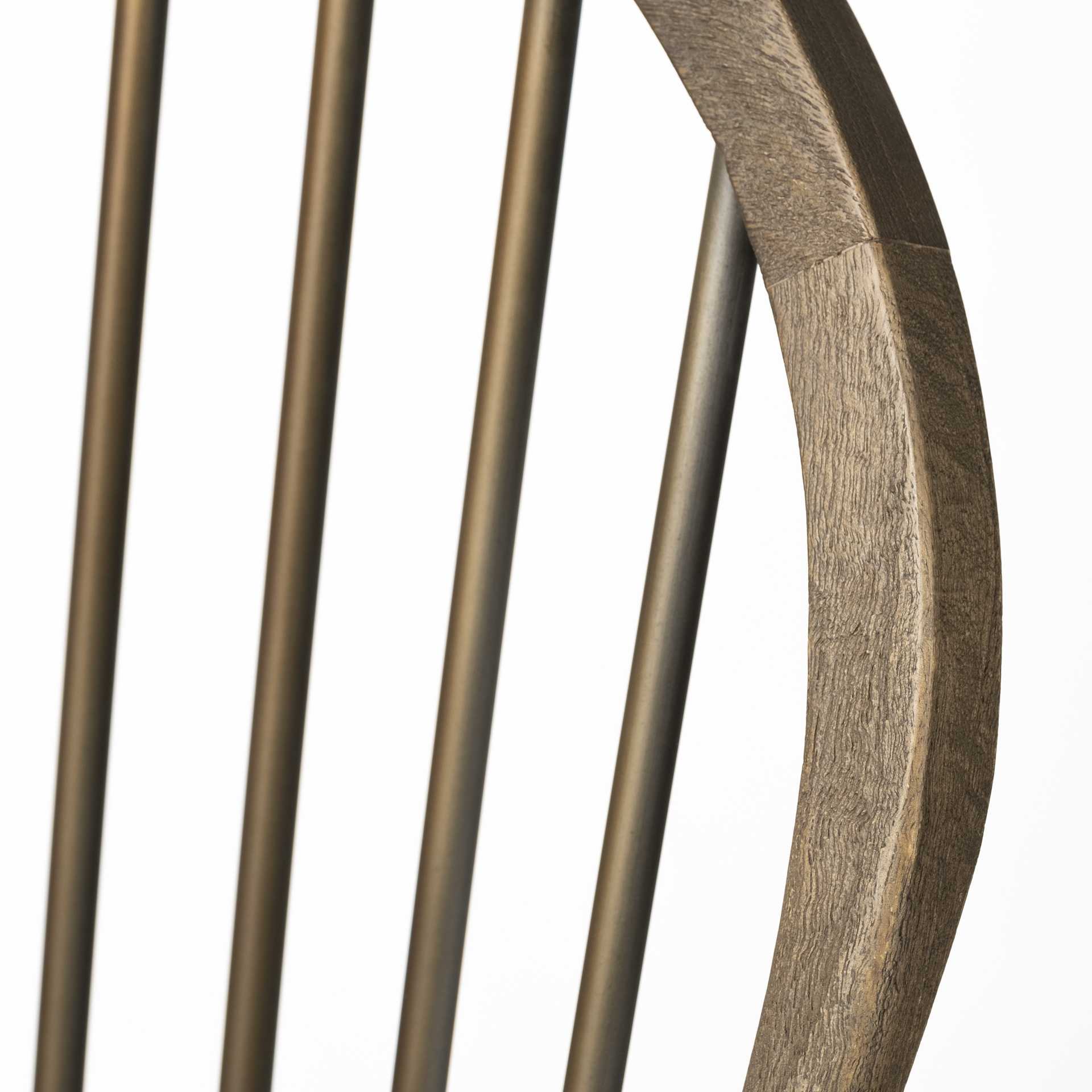 Solid Wood Brown Dining Chair