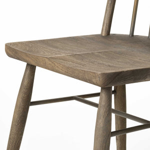 Solid Wood Brown Dining Chair