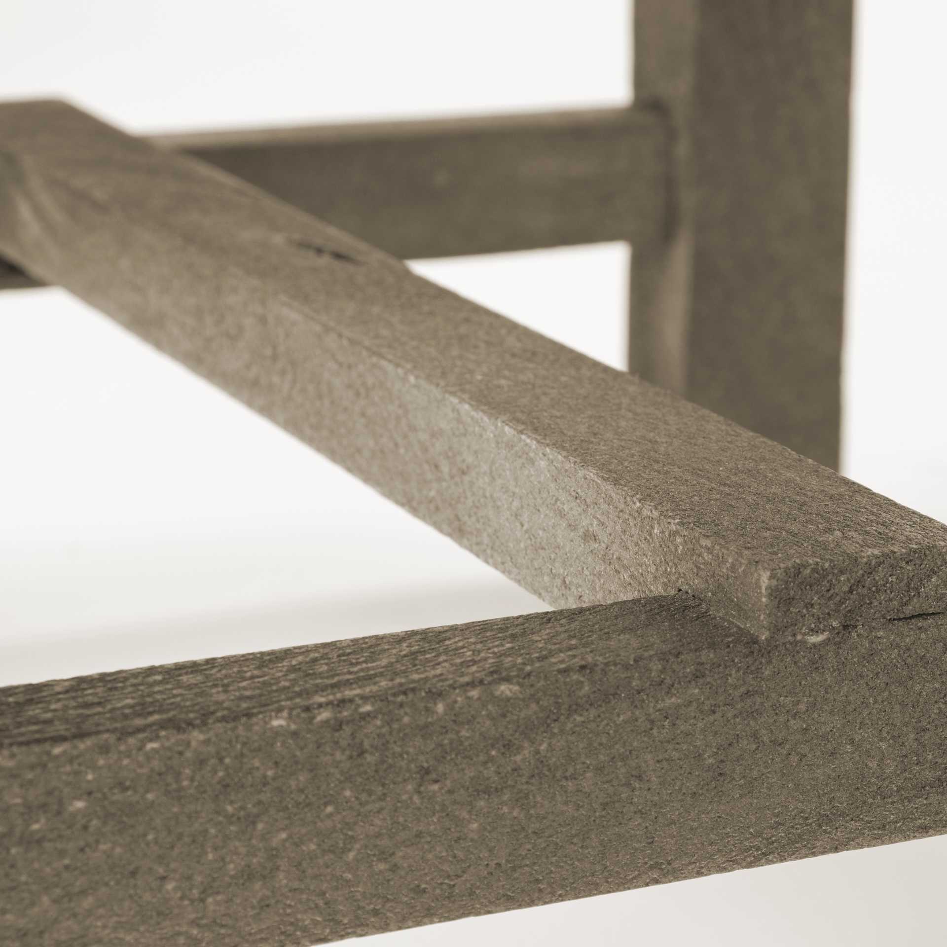 Brown Solid Wood Dining Chair