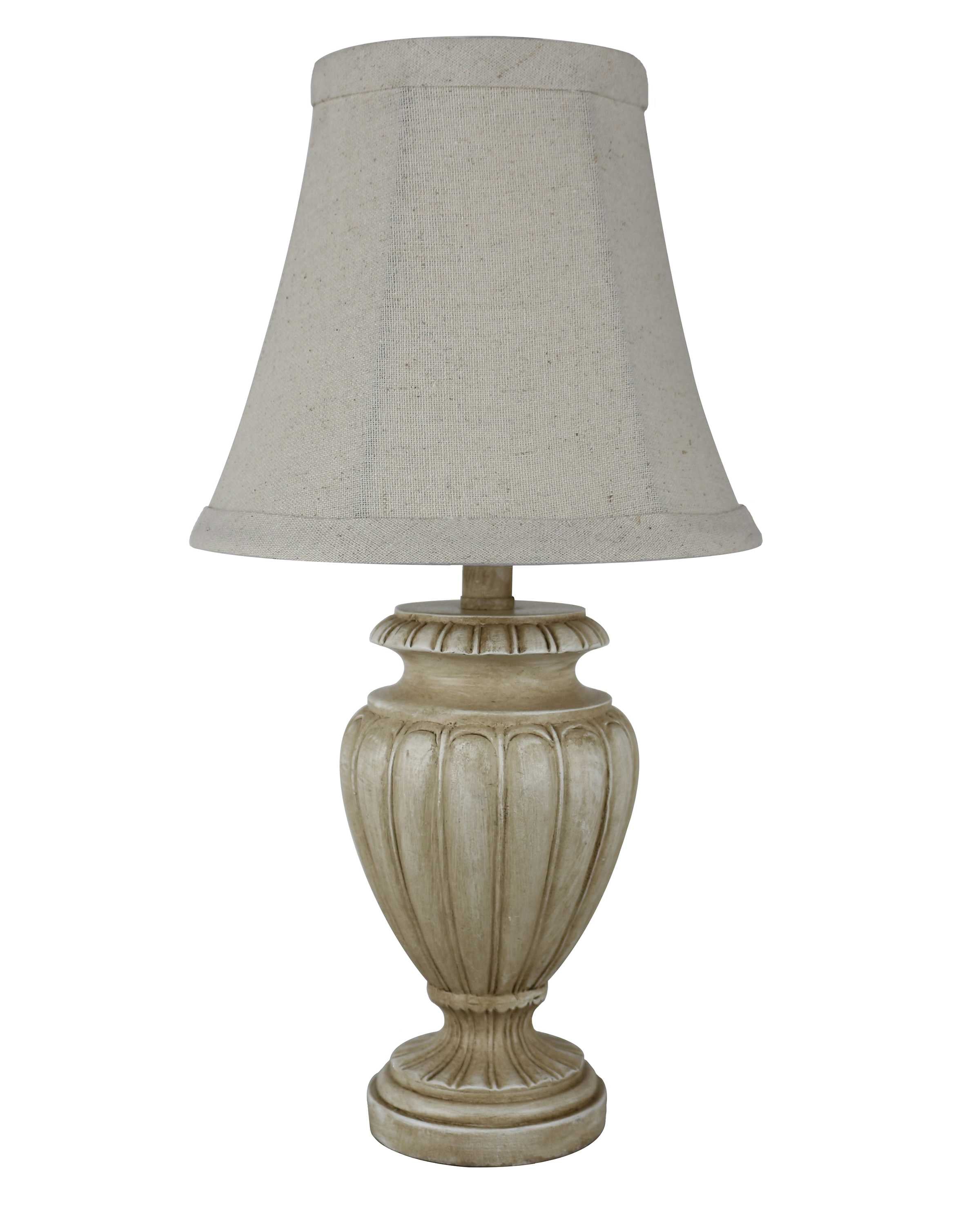 White Urn Accent Lamp