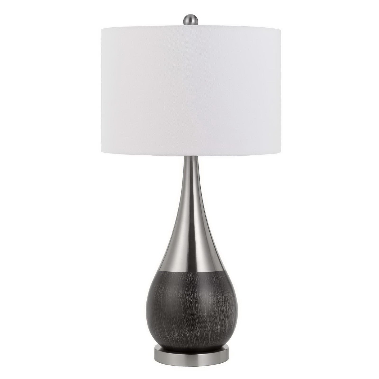 Set of Two 29” Lazer Cut Metal Table Lamp