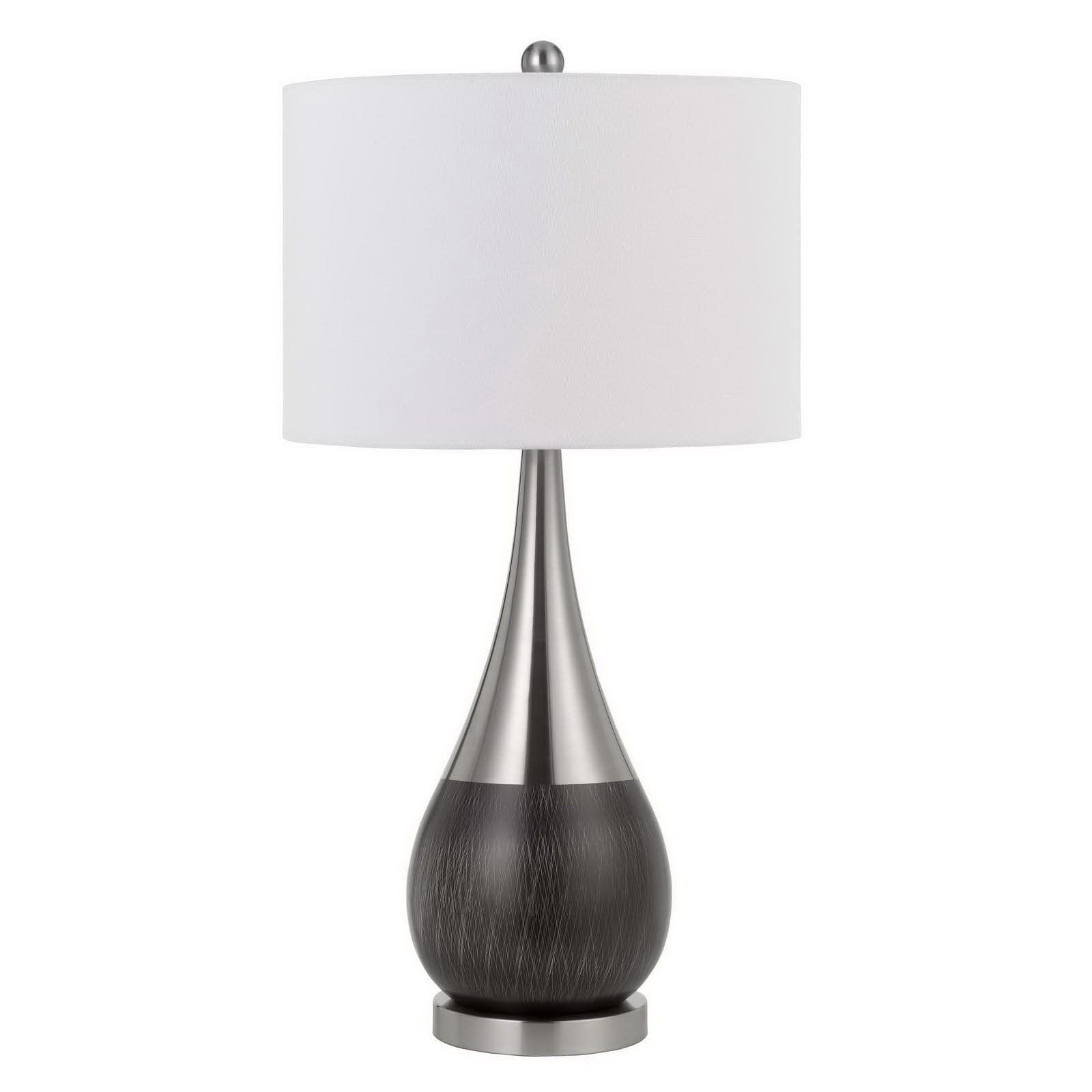 Set of Two 29” Lazer Cut Metal Table Lamp