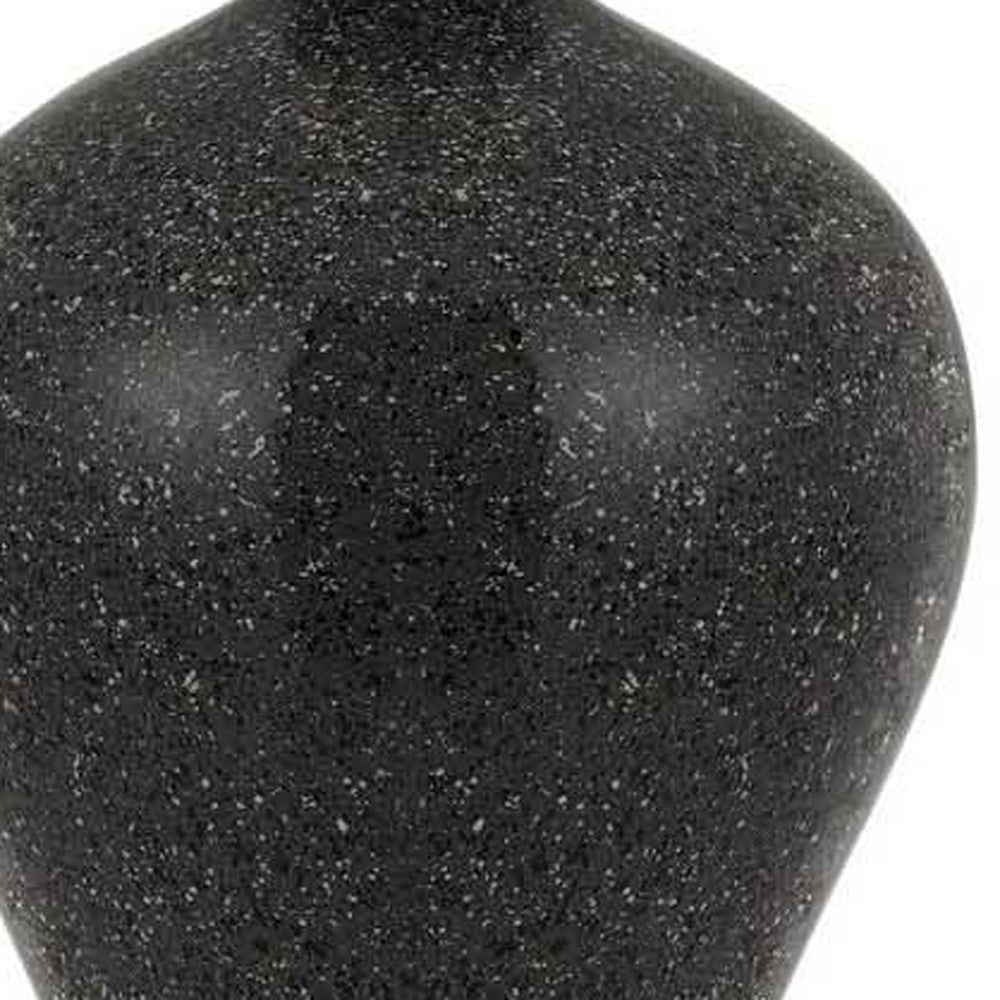 Set of Two 27” Ceramic And Marble Table Lamps