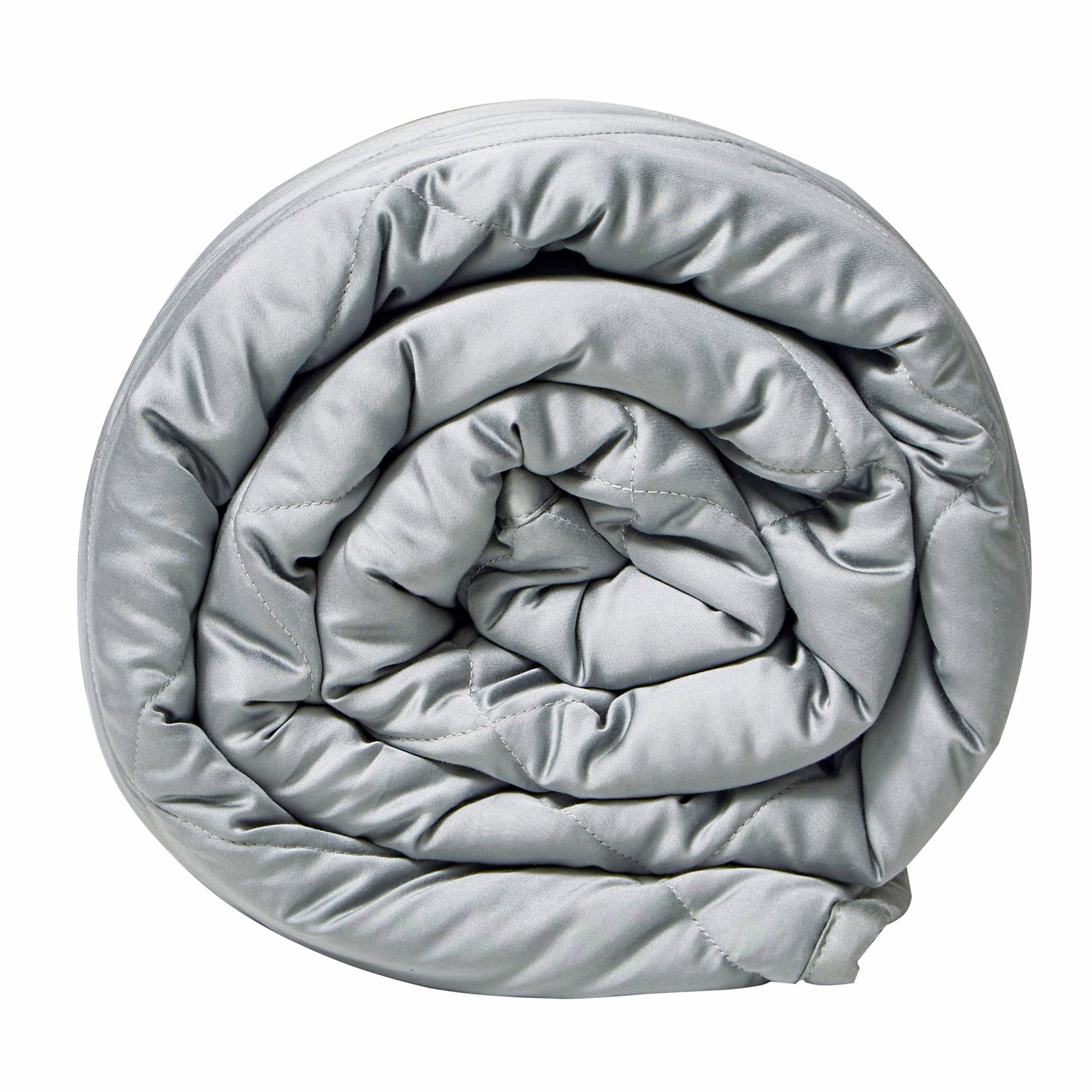 Grey Bamboo Weighted Breathable Throw Blanket