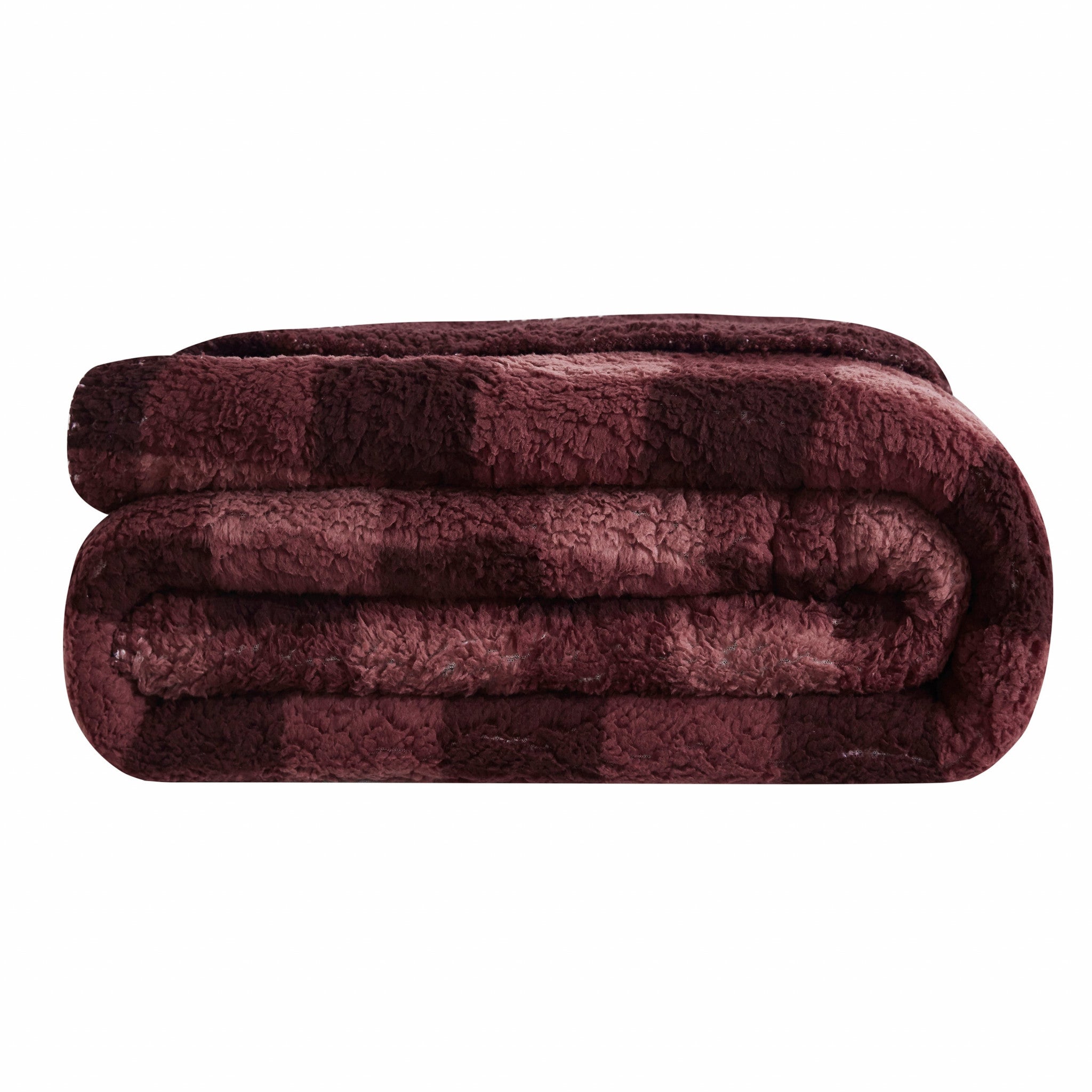 Burgundy Cottage Oversized Blanket